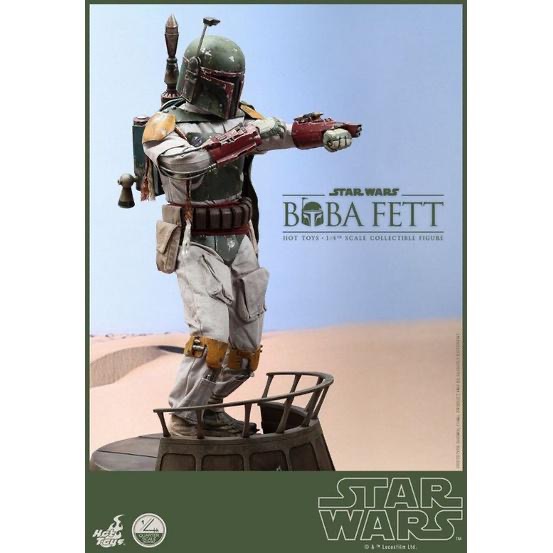 Hot Toys 星際大戰 Boba Fett 波巴費特 QS003 1/4 SIDESHOW  XM P1S-細節圖2