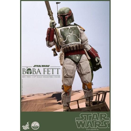 Hot Toys 星際大戰 Boba Fett 波巴費特 QS003 1/4 SIDESHOW  XM P1S-細節圖3