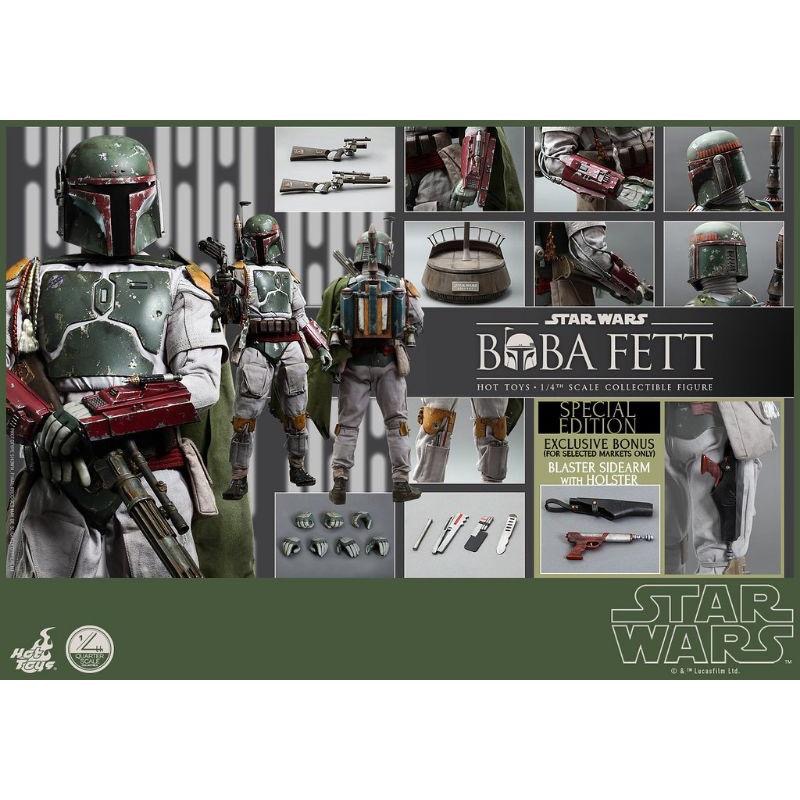 Hot Toys 星際大戰 Boba Fett 波巴費特 QS003 1/4 SIDESHOW  XM P1S-細節圖6