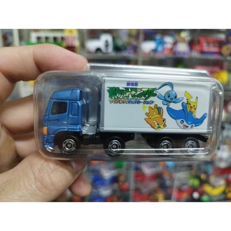 TOMICA TOMY 神奇寶貝 寶可夢 劇場版 蒼海王子 貨車 貨櫃車 2006 株主 股東 限定-細節圖2