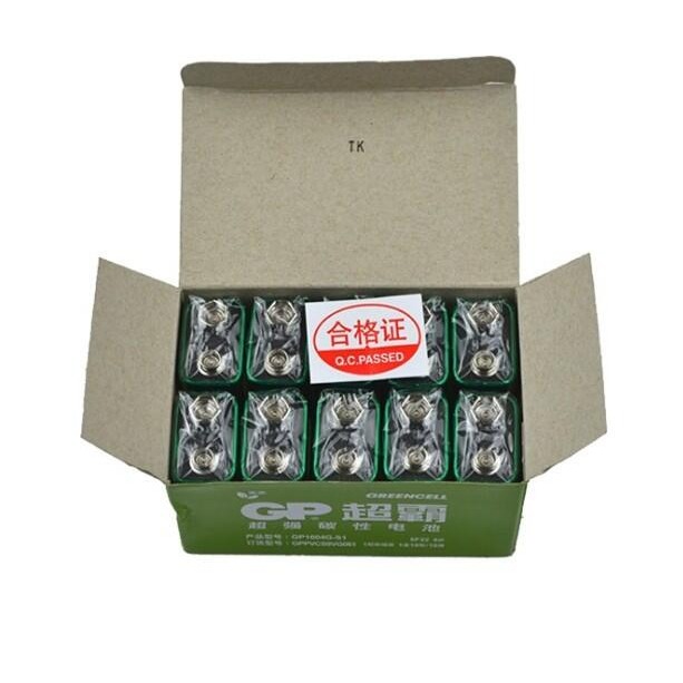 432229→350520 現貨【no】GP 9V電池 6F22型 9伏 萬用表玩具擴音器報警器無線話筒 [43222-細節圖2