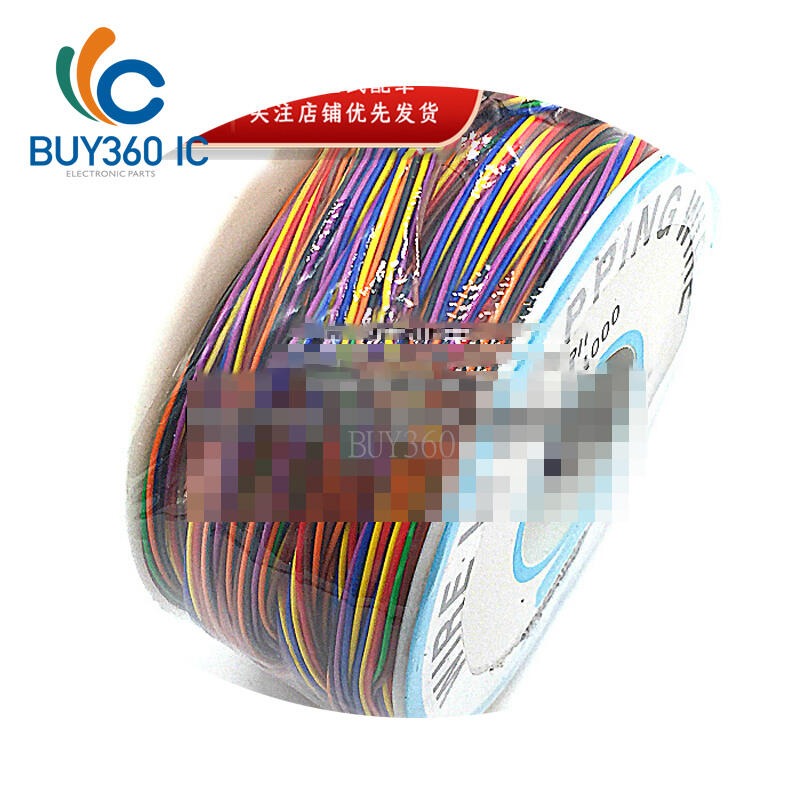 455204→350489 現貨【no】8色電子導線彩色電路板飛線 單芯鍍錫銅線 航空線 八色OK線 跳-細節圖3