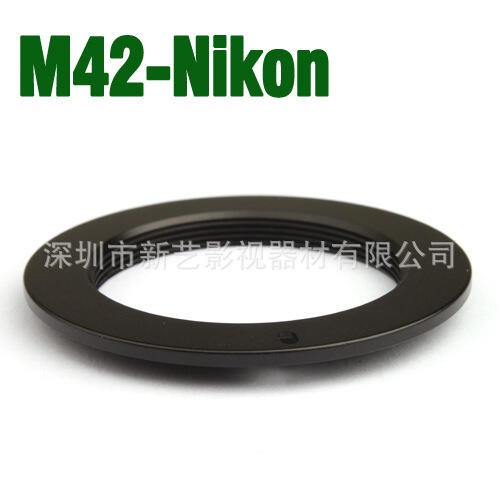 9013270→350416 現貨【no】FOR M42鏡頭轉尼康 Nikon機身 單反相機 M42-Nikon AI-細節圖3