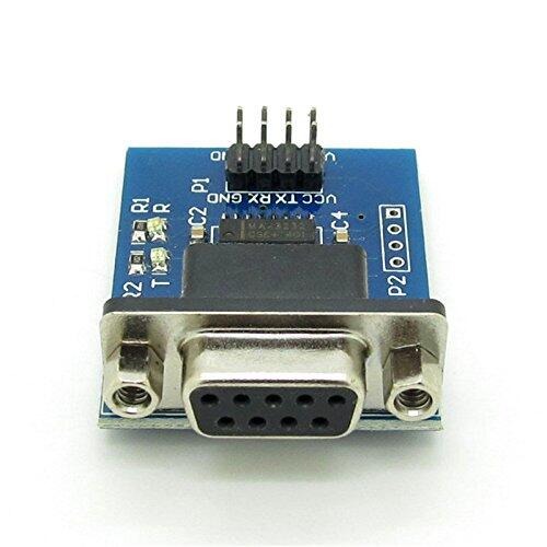 9010279→8493 現貨【-】RS232轉TTL 母串口轉TTL 串口模組 刷機板MAX3232晶片 送杜邦線-細節圖4
