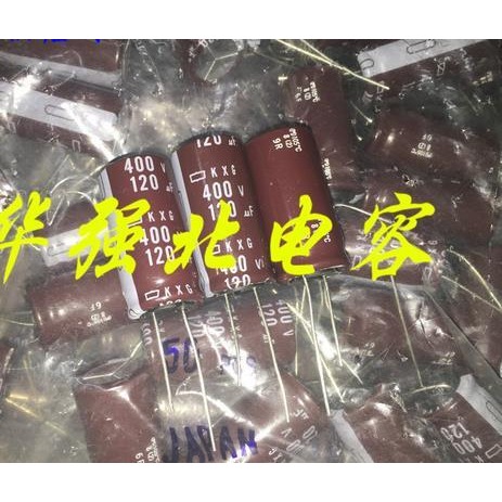 65098→135820 現貨【-】400V120UF  電容 120UF 400V 18X35.5 KXG 高頻長壽-細節圖4