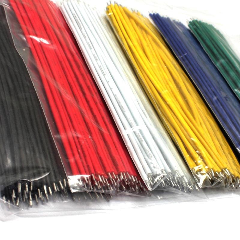 325536 325536→135465 現貨【6種顏色各50條共300條】線仔 24AWG 20CM 導線包 6種顏色各50條共3 - buy360 ...