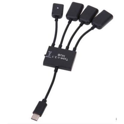 100675→4926 現貨【no】4 in 1 USB 3.1 Hub Type-C to 4 USB Female-細節圖2