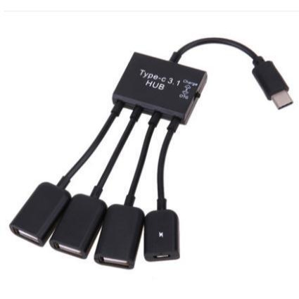 100675→4926 現貨【no】4 in 1 USB 3.1 Hub Type-C to 4 USB Female-細節圖3