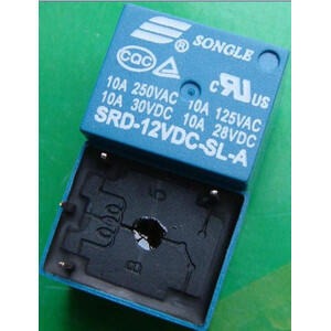 58671→5379 現貨【no】【4腳】SRD-12VDC-SL-A T73-12V 原裝松樂繼電器 250V 10-細節圖3