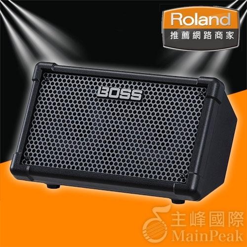【第二代】Roland BOSS CUBE STREET II 攜帶式音箱 10瓦 電池供電 吉他/人聲/鋼琴 黑色-細節圖2