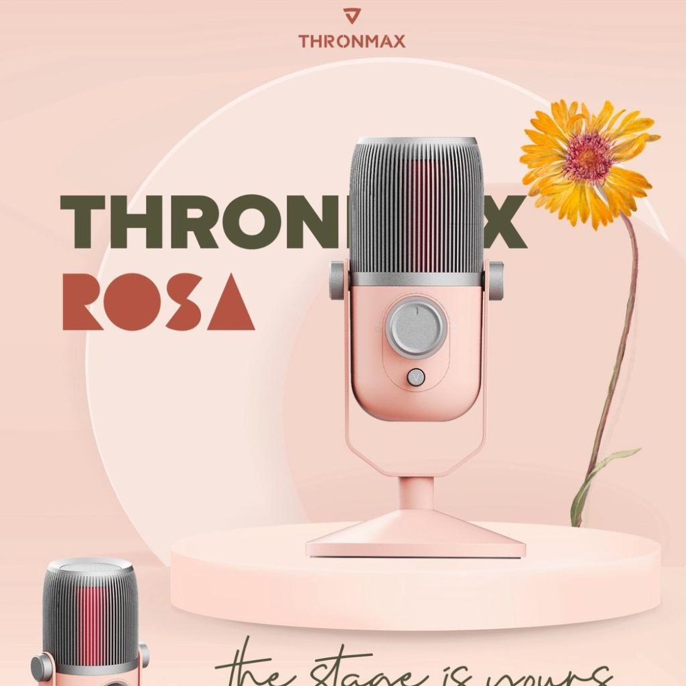 【超值組合】Thronmax ROSA USB麥克風 電容式麥克風 電腦麥克風 心型指向 全指向-細節圖4