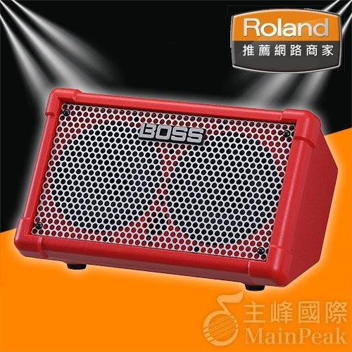 【第二代】Roland BOSS CUBE STREET II 攜帶式音箱 10瓦 電池供電 吉他/人聲/鋼琴 紅色-細節圖2