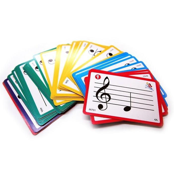 【恩心樂器】全新《貝多芬 高音譜 識譜學習卡》 鋼琴課本 學生學習 經典名作 基礎樂理 手指運動 五線譜-細節圖2