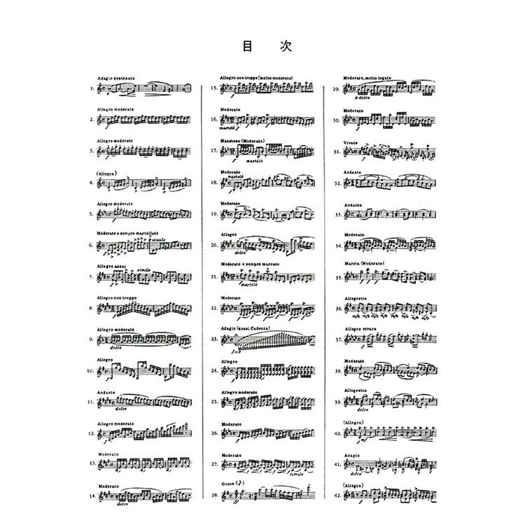 【恩心樂器】CY-V256 克羅采 42首練習曲（小提琴獨奏譜）全音樂譜出版社 大陸書店-細節圖2