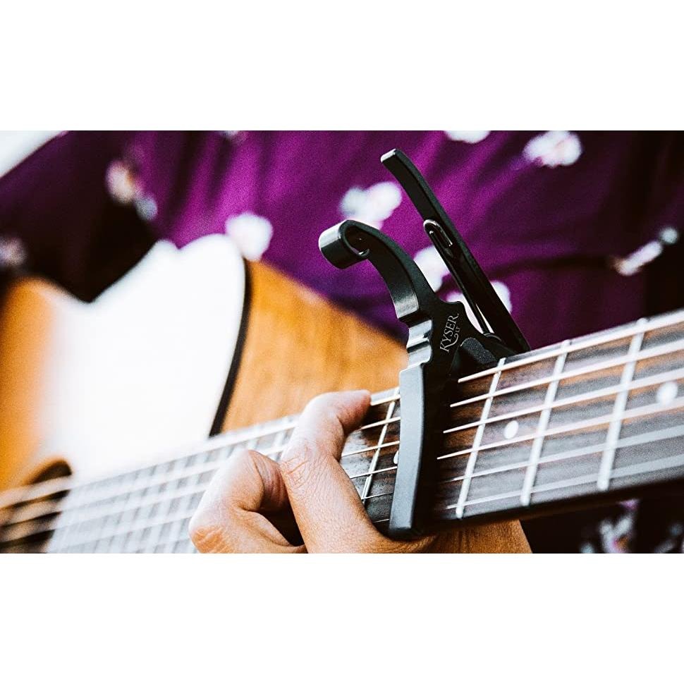 【恩心樂器】公司貨 Kyser KG6 民謠吉他移調夾 吉他 民謠吉他 鋁合金 移調夾 美國製 鋁合金移調夾 吉他移調夾-細節圖2