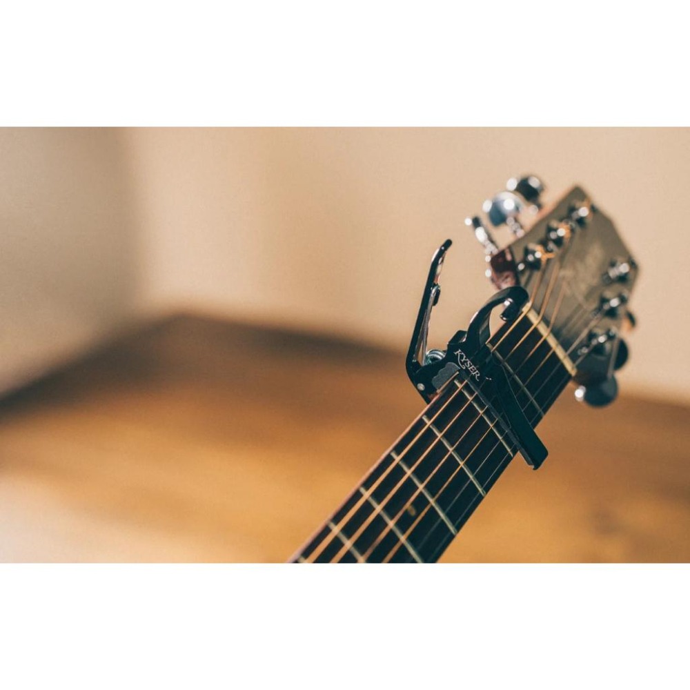 【恩心樂器】公司貨 Kyser KG6 民謠吉他移調夾 吉他 民謠吉他 鋁合金 移調夾 美國製 鋁合金移調夾 吉他移調夾-細節圖3