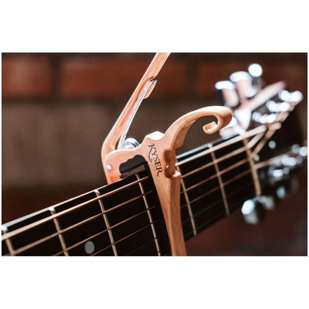 【恩心樂器】公司貨 Kyser KG6 民謠吉他移調夾 吉他 民謠吉他 鋁合金 移調夾 美國製 鋁合金移調夾 吉他移調夾-細節圖5