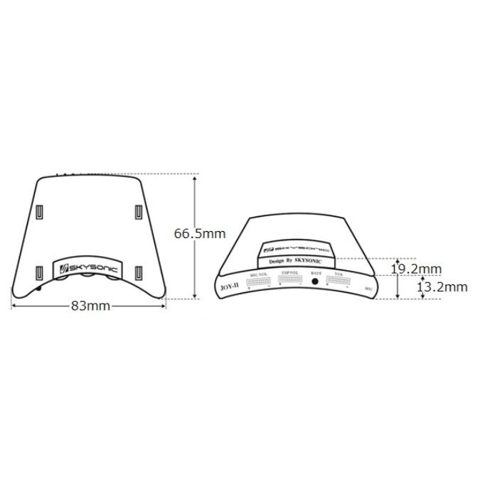 【恩心樂器】Skysonic JOY2 專業款 琴橋拾音器 音孔拾音器 吉他拾音器 免開側孔 可收打板音 雙系統-細節圖4