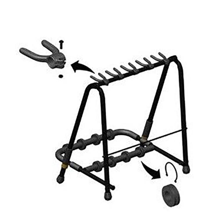 【恩心樂器】Hercules HA205 吉他架 擴充零件 （ 適用 GS525B GS523B ）-細節圖2