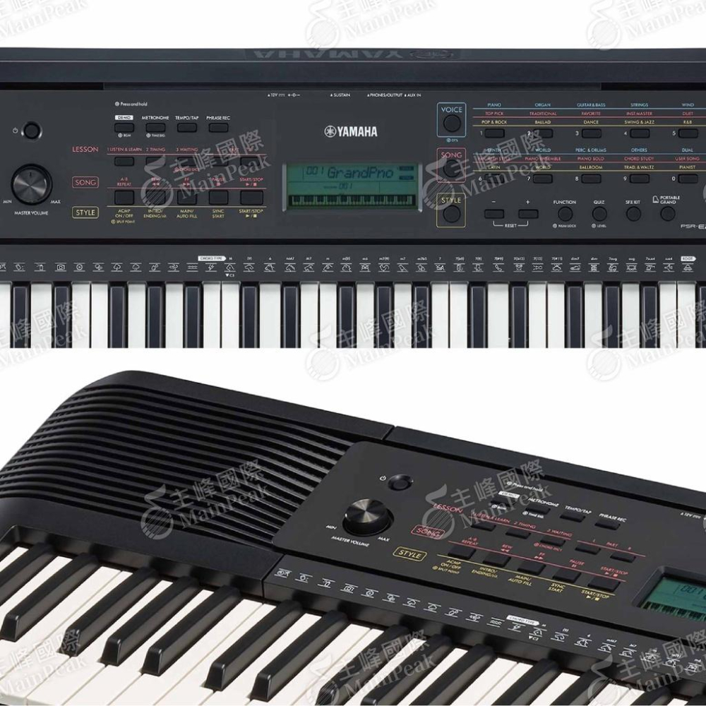 【恩心樂器】YAMAHA PSR-E273 入門款 標準61鍵電子琴 手提式伴奏電子琴 原廠公司貨 免運宅配-細節圖6