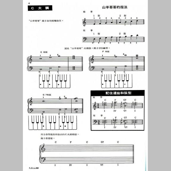 【恩心樂器】《 可樂弗【 第二級】和絃與調門 》鋼琴教材 全音樂譜出版社 大陸書店-細節圖3