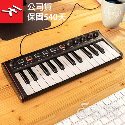 【公司貨】IK iRig KEYS 2 MINI 第二代 鍵盤控制器 MIDI主控鍵盤 迷你25鍵 iOS PC MAC