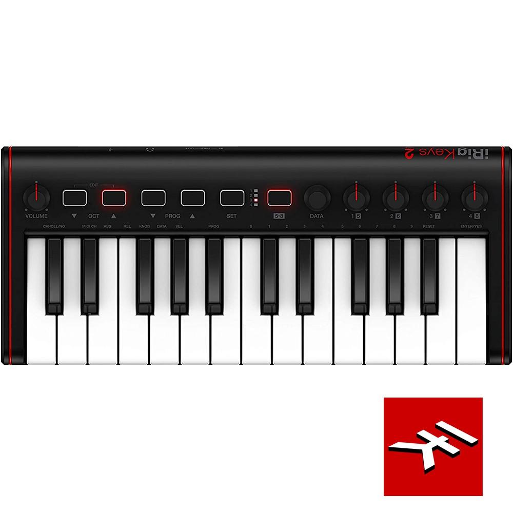 【公司貨】IK iRig KEYS 2 MINI 第二代 鍵盤控制器 MIDI主控鍵盤 迷你25鍵 iOS PC MAC-細節圖2