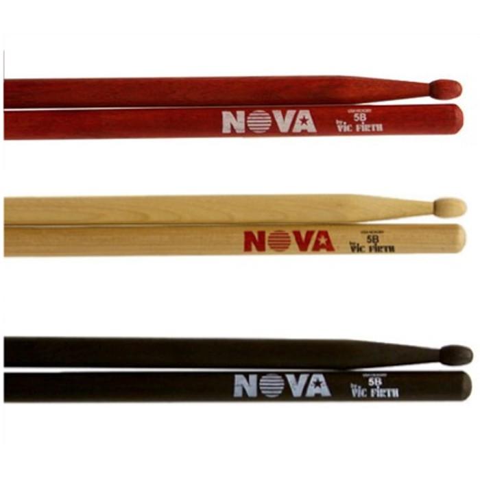 【恩心樂器】 Vic Firth Nova 5A 胡桃木/楓木鼓棒 爵士鼓棒 爵士鼓 打點板 鼓棒 初階鼓棒 黑色-細節圖2