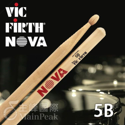 【恩心樂器】 Vic Firth Nova 5B 胡桃木/楓木鼓棒 爵士鼓棒 爵士鼓 打點板 鼓棒 初階鼓棒 原木色