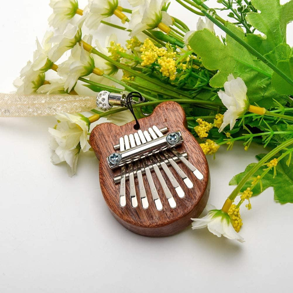 【恩心樂器】拇指琴 手指琴 迷你卡林巴 教學教具 掛件 吊飾 拇指鋼琴 姆指琴 板式 8音拇指琴 kalimba-細節圖5