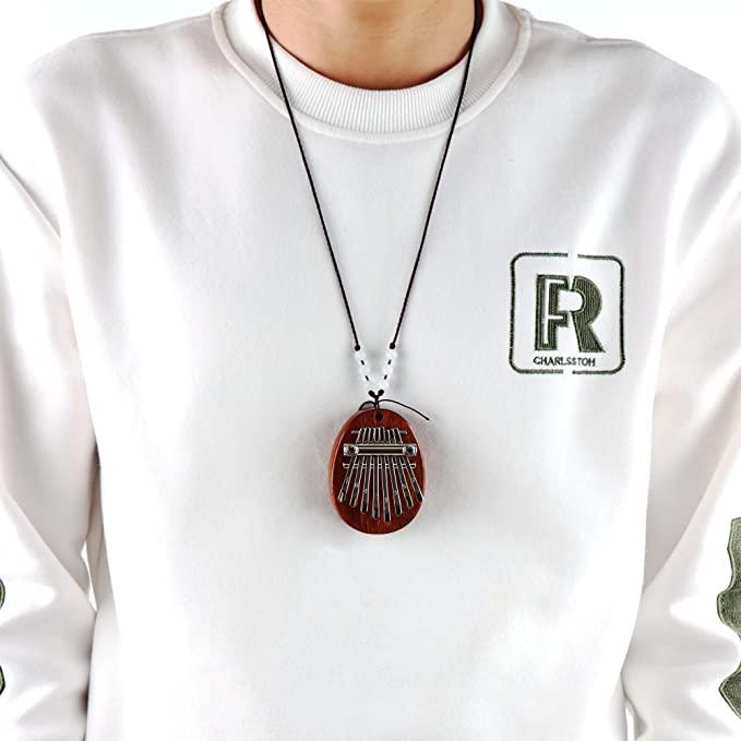 【恩心樂器】拇指琴 手指琴 迷你卡林巴 教學教具 掛件 吊飾 拇指鋼琴 姆指琴 板式 8音拇指琴 kalimba-細節圖9