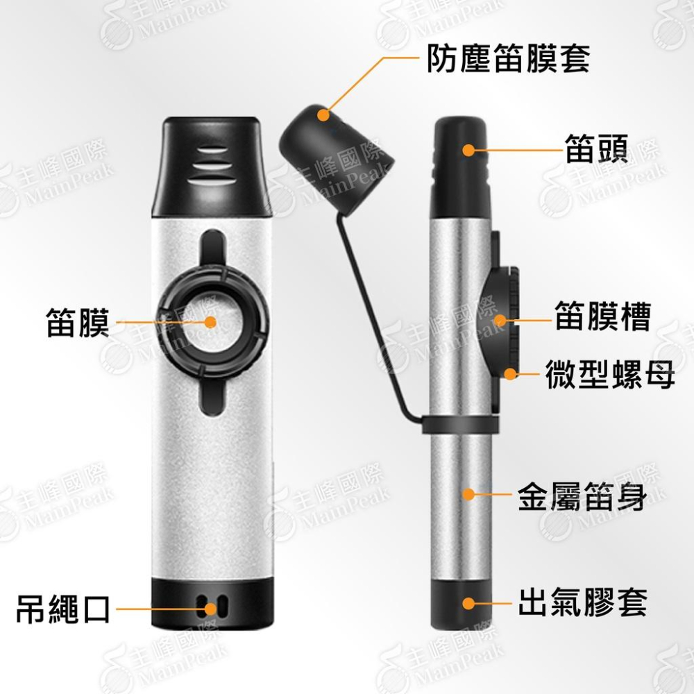 【送四大贈品】新手入門吹笛 KAZOO 簡單易學 吹奏樂器 金屬卡祖笛 不掉色 金屬演奏級卡祖笛 送五片笛膜 粉色-細節圖2