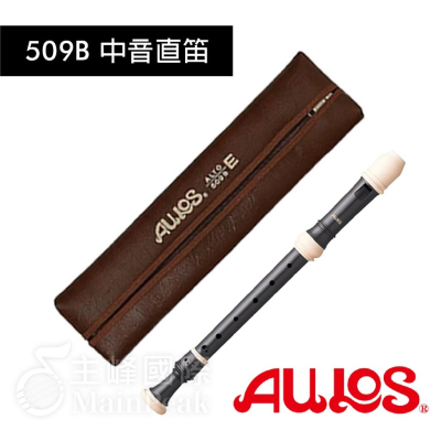 【恩心樂器】日本製 中音直笛 AULOS 509B 英式 直笛 509B-E 國中 小學 直笛團