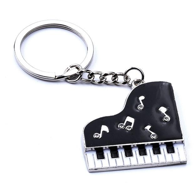 【恩心樂器】鋼琴鑰匙圈 鋼琴造型鑰匙圈 音樂 鋼琴 音符 紀念品/鑰匙圈/吊飾/禮品 音樂精品 音樂禮品-細節圖3