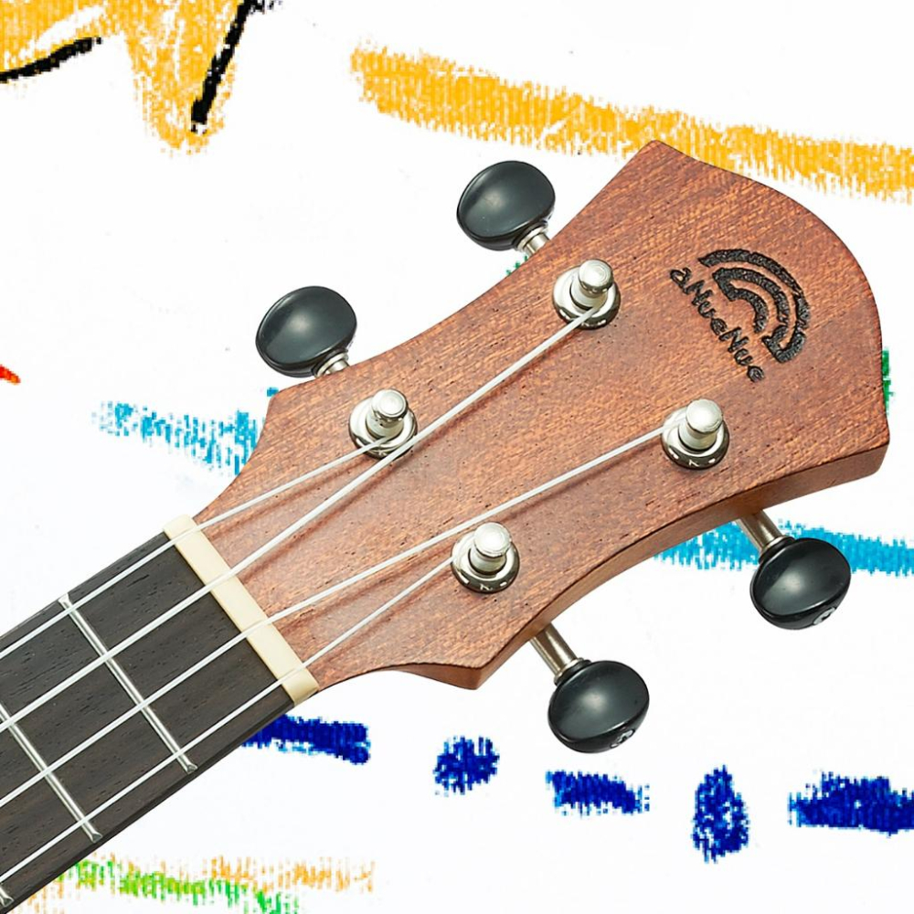 【恩心樂器】入門款 aNueNue B2 23吋 合板桃花心木  烏克麗麗 彩虹人 ukulele 保固一年-細節圖3