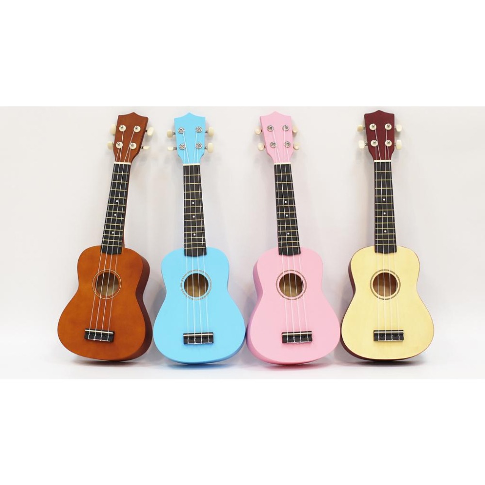 【恩心樂器批發】可超商取貨！21吋烏克麗麗 彩色烏克麗麗 初學者烏克麗麗 彩琴 小吉他 含琴袋 ukulele 咖啡-細節圖4