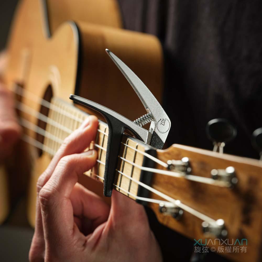 【恩心樂器】G7th Capo Nashville系列移調夾 UKELELE 烏克麗麗專用移調夾 銀色-細節圖3