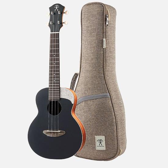 【恩心樂器】aNueNue UC10-BB 23吋 暗夜黑 面單板雲杉 色彩烏克麗麗 彩虹人 ukulele 保固一年-細節圖2