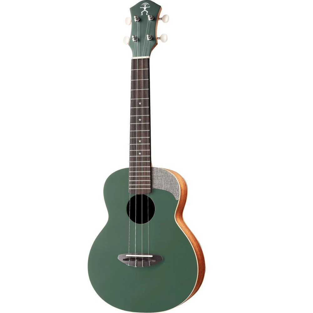 【恩心樂器】aNueNue UC10-BF 23吋 森林綠 面單板雲杉 色彩烏克麗麗 彩虹人 ukulele 保固一年-細節圖2