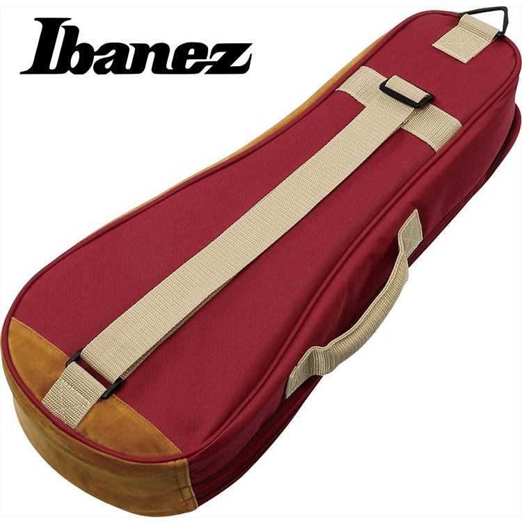 【恩心樂器批發】Ibanez POWERPAD 原廠 23吋 烏克麗麗琴袋 烏克麗麗袋 烏克麗麗背袋 酒紅色-細節圖2