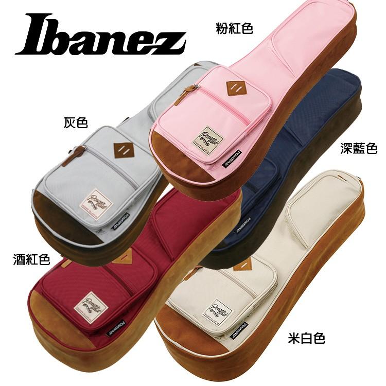 【恩心樂器批發】Ibanez POWERPAD 原廠 23吋 烏克麗麗琴袋 烏克麗麗袋 烏克麗麗背袋 酒紅色-細節圖3