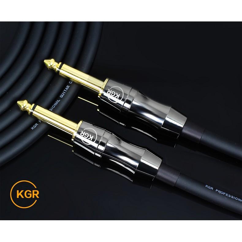 【恩心樂器】KGR 樂器導線 鍍金頭 6公尺 6m PVC外皮 低雜訊 雙直頭 吉他 烏克麗麗 貝斯 拾音器 CB601-細節圖5