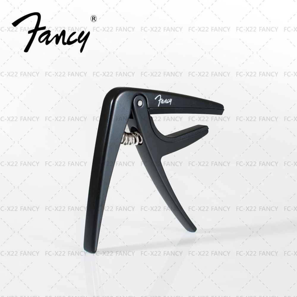 【恩心樂器批發】Fancy Capo 移調夾 鋁合金 快速彈簧固定 夾式 民謠吉他 電吉他  黑 FC-X22-BK-細節圖7