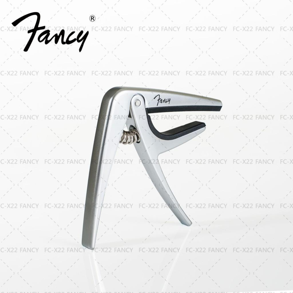 【恩心樂器批發】Fancy Capo 移調夾 鋁合金 快速彈簧固定 夾式 民謠吉他 電吉他 木吉他 銀 FC-X22-細節圖7