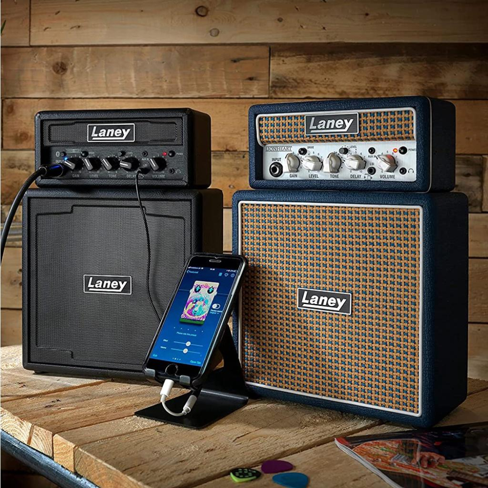 【送導線變壓器】Laney MINISTACK-B-IRON 小音箱 迷你音箱 電吉他 可接手機 數位效果器 藍芽版-細節圖6