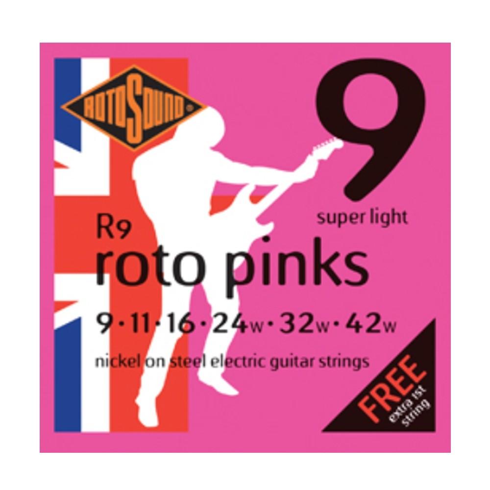 【3件95折】ROTOSOUND Rotos R8 R9 R10 R11 電吉他弦 吉他弦 鍍鎳鋼 鍍鎳 英國製-細節圖4