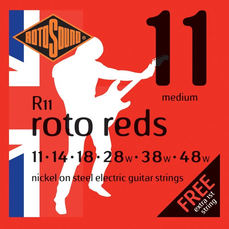 【3件95折】ROTOSOUND Rotos R8 R9 R10 R11 電吉他弦 吉他弦 鍍鎳鋼 鍍鎳 英國製-細節圖6