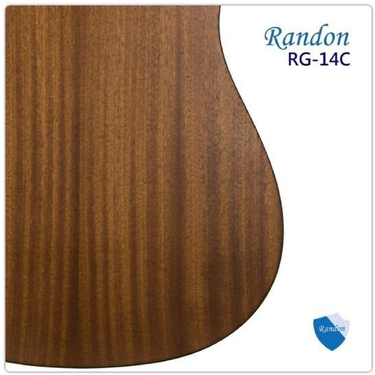 【送十大配件】免運全新 RANDON RG-14C RG-14 藍盾 民謠吉他 雲杉單板 41吋標準木吉他 缺角 GA桶-細節圖5