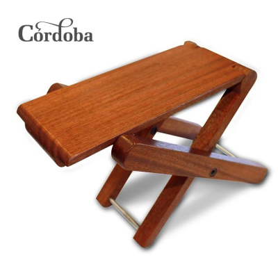 美國 Cordoba Foot Stool 頂級原木製 實木古典吉他踏板 古典吉他腳踏板 CFS-04028