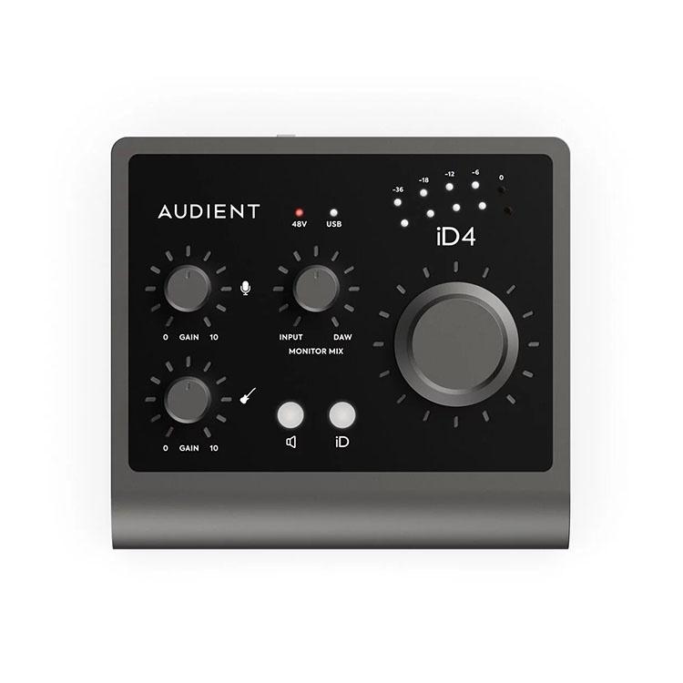 【恩心樂器】第二代 Audient iD4 (MKII) 2in/2out USB 錄音介面 原廠保固 公司貨-細節圖2